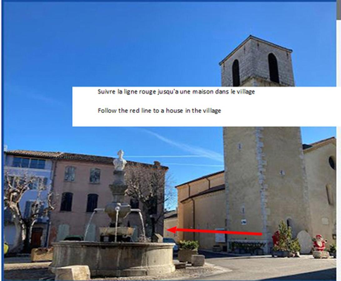 Une Maison Dans Le Village Ribiers エクステリア 写真